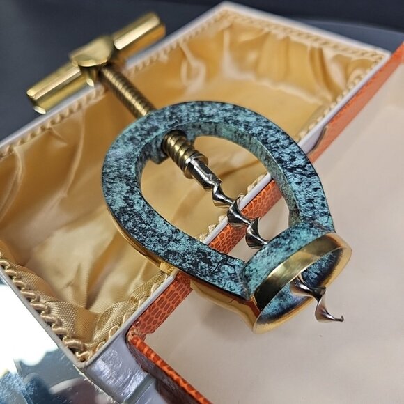 Vintage Walter Bosse Corkscrew Horseshoe Vienna, Austria, 1950s-60s With Box! - Picture 6 of 16